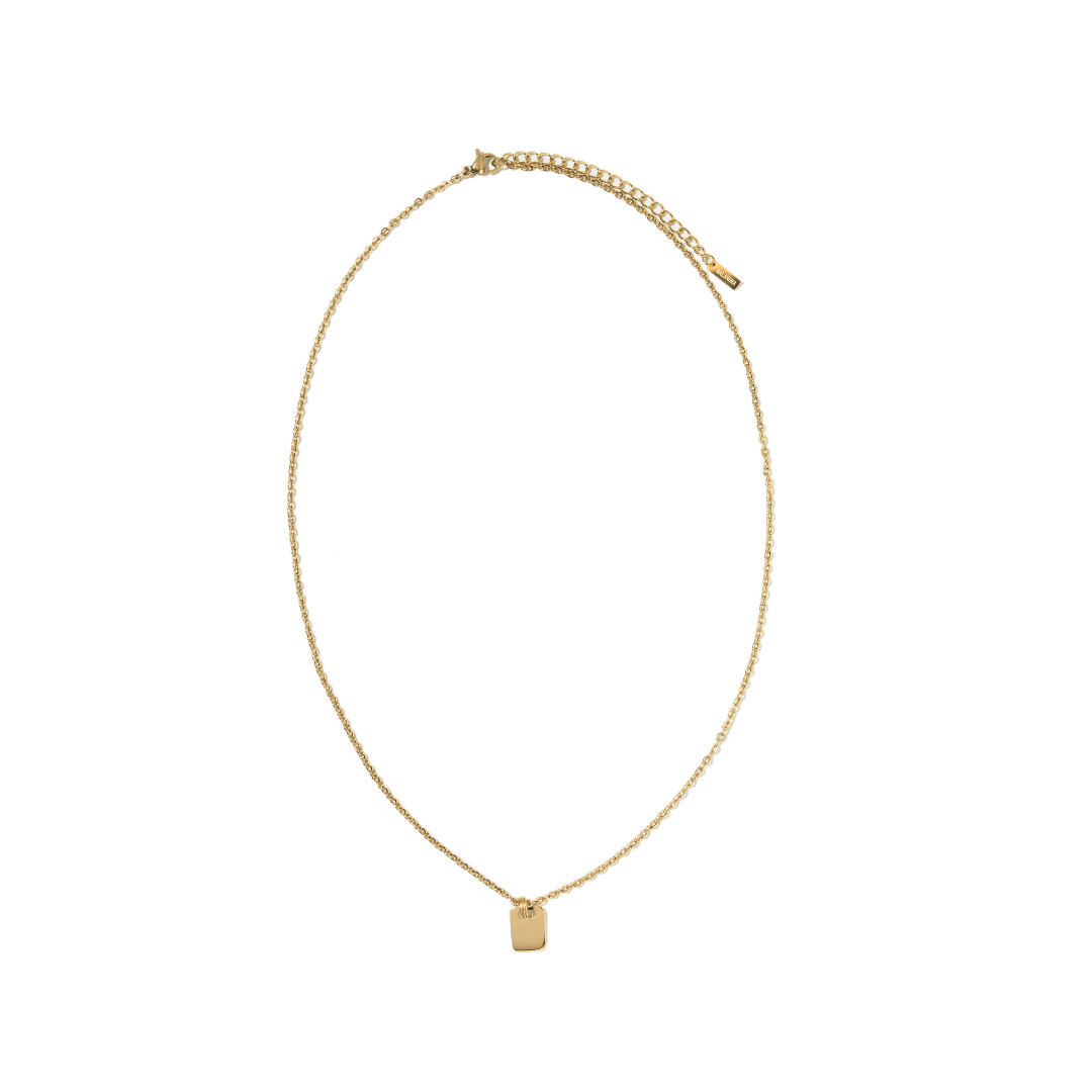 CUSTOM TAG ICON NECKLACE - COLLARES - Malandra Jewelry - EUWC241 - DZJDN202506236NINA