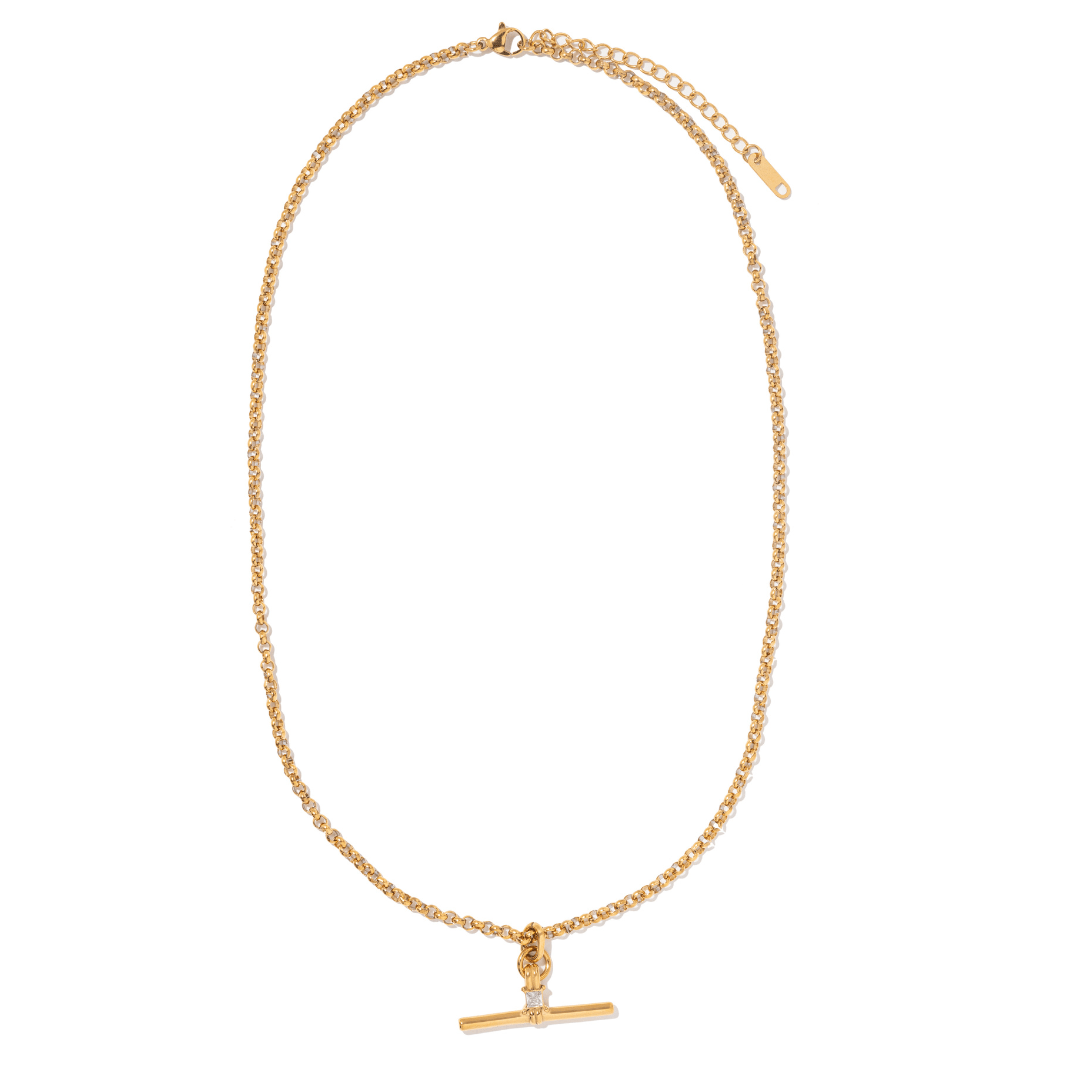 DAINTY BAR GLOW NECKLACE - COLLARES - Malandra Jewelry - EUWC459-JDN0312269