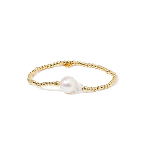 DAINTY PEARL BEAD BRACELET - PULSERAS - Malandra Jewelry - TP2414