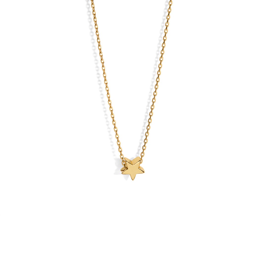 DAINTY STAR NECKLACE - COLLARES - Malandra Jewelry - TC1610