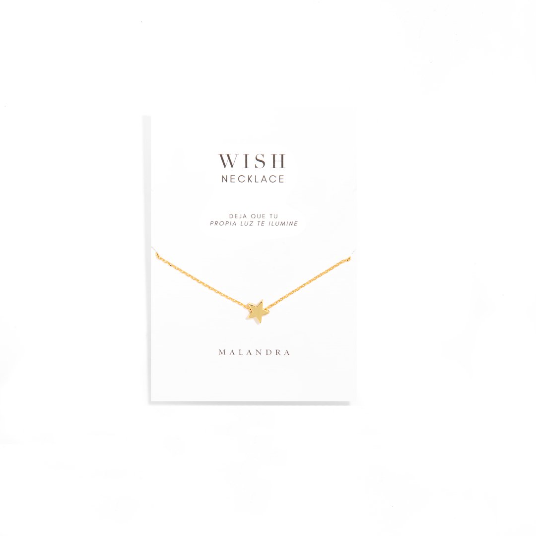 DAINTY STAR NECKLACE - COLLARES - Malandra Jewelry - TC1610