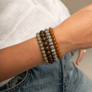Dalmatian Jasper Terra Bracelet - PULSERAS - Malandra Jewelry - TP2764