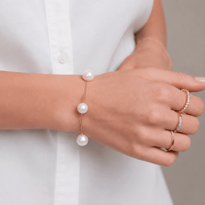 DAZZLE PEARL DOTS BRACELET - PULSERAS - Malandra Jewelry - TP2086