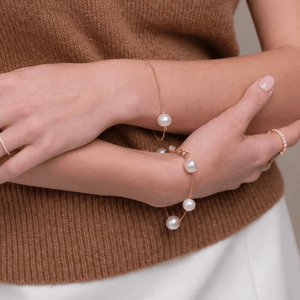 DAZZLE PEARL DOTS BRACELET - PULSERAS - Malandra Jewelry - TP2086