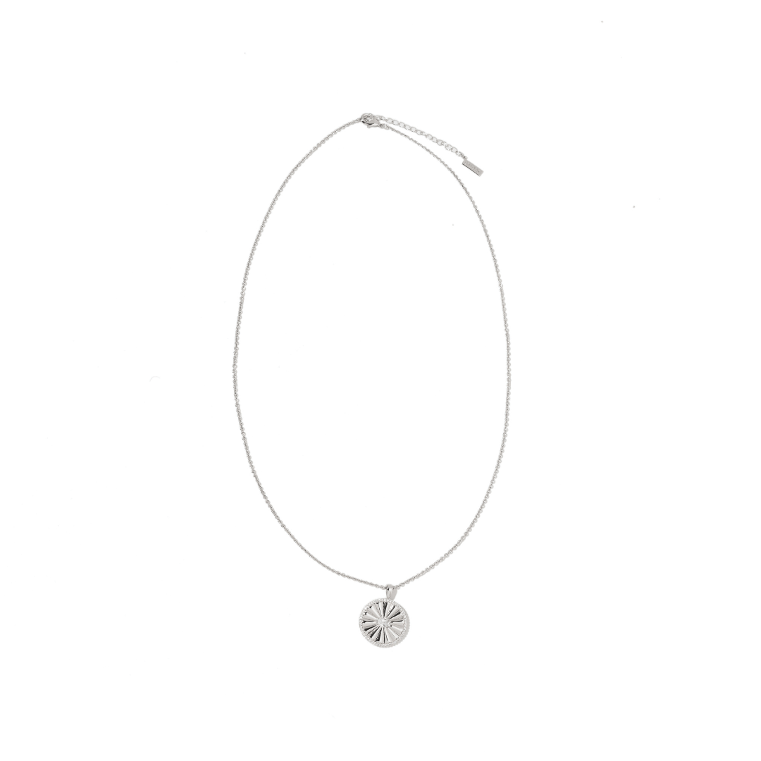 DAZZLING ESSENTIAL SILVER NECKLACE - COLLARES - Malandra Jewelry - ICC512.P