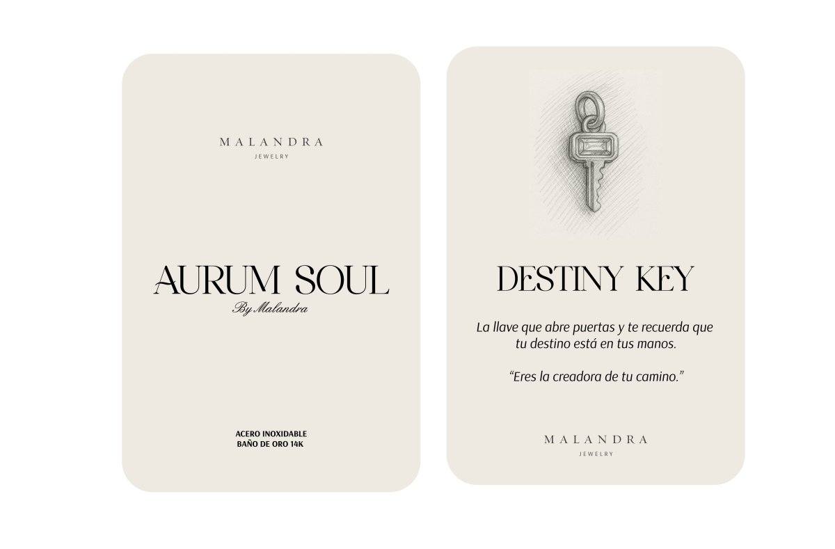 DESTINY KEY - DIJES - Malandra Jewelry - EYHD65-MODEL 8 BIG CHARM