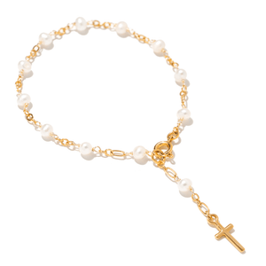 DEVOTION PEARL BRACELET - PULSERAS - Malandra Jewelry - TP2472