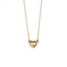 DOUBLE GOLDEN HEART NECKLACE - COLLARES - Malandra Jewelry - VCC228 - 9095