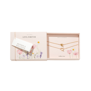 DOUBLE HEART GIFT SET - SETS DE REGALO - Malandra Jewelry - SET204-VCP266 /VCP267