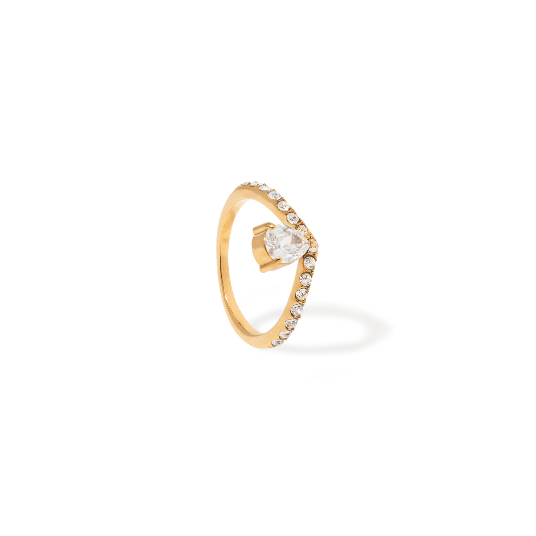ELEGANCE CRYSTAL RING - ANILLOS - Malandra Jewelry - EUWR464.7-JDR0201318-7