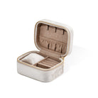 ELEGANT BEIGE JEWELRY CASE - JOYERO - Malandra Jewelry - JO34 - SY - 11827
