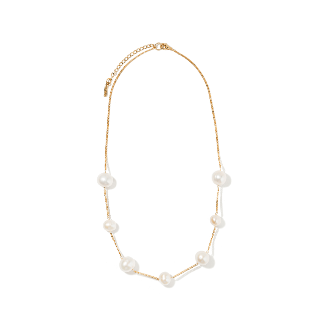 ELEGANT PEARL DOTS NECKLACE - COLLARES - Malandra Jewelry - TC2082