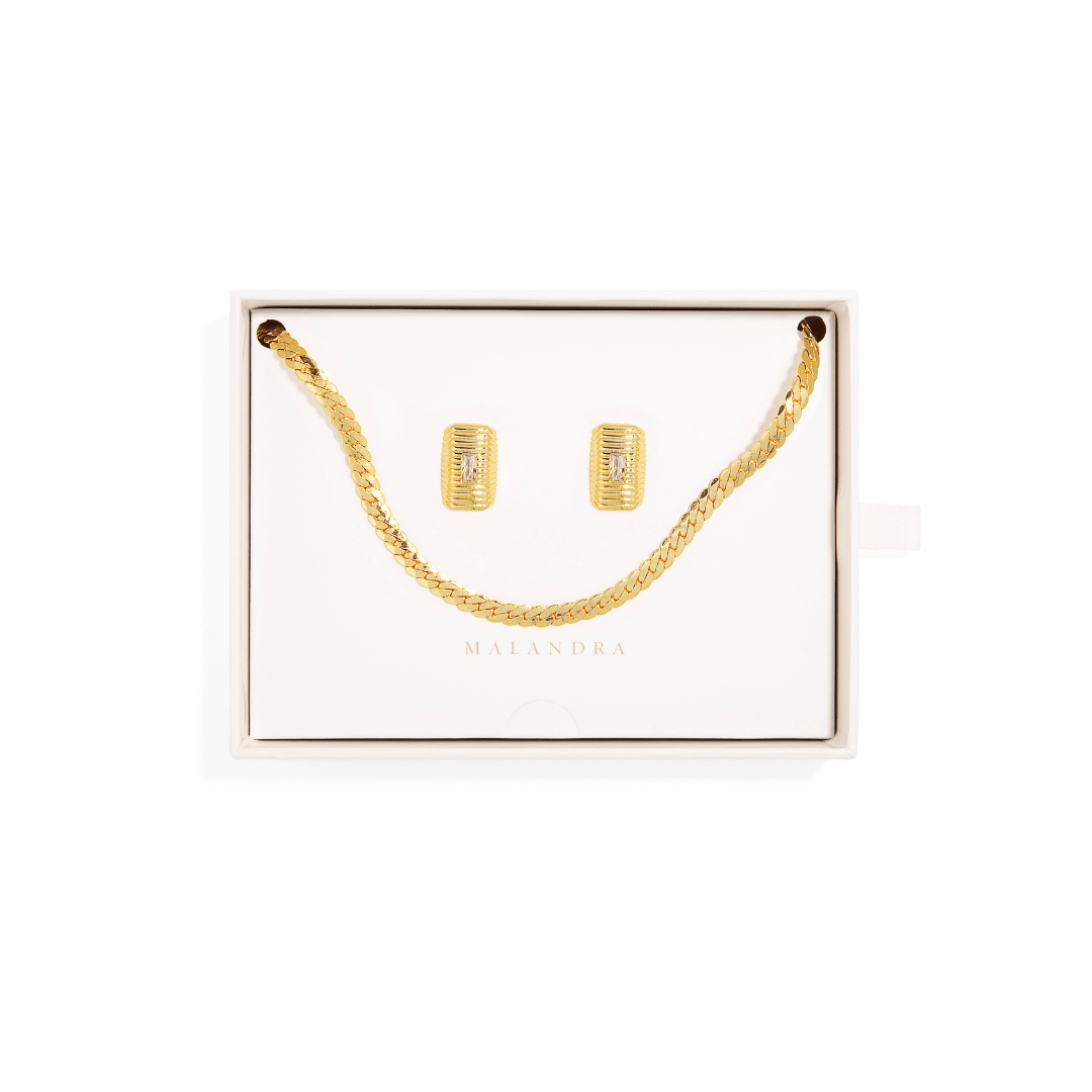 ESSENTIAL ELEGANCE GIFT SET - SETS DE REGALO - Malandra Jewelry - SET97 - ICA516 / ICC510