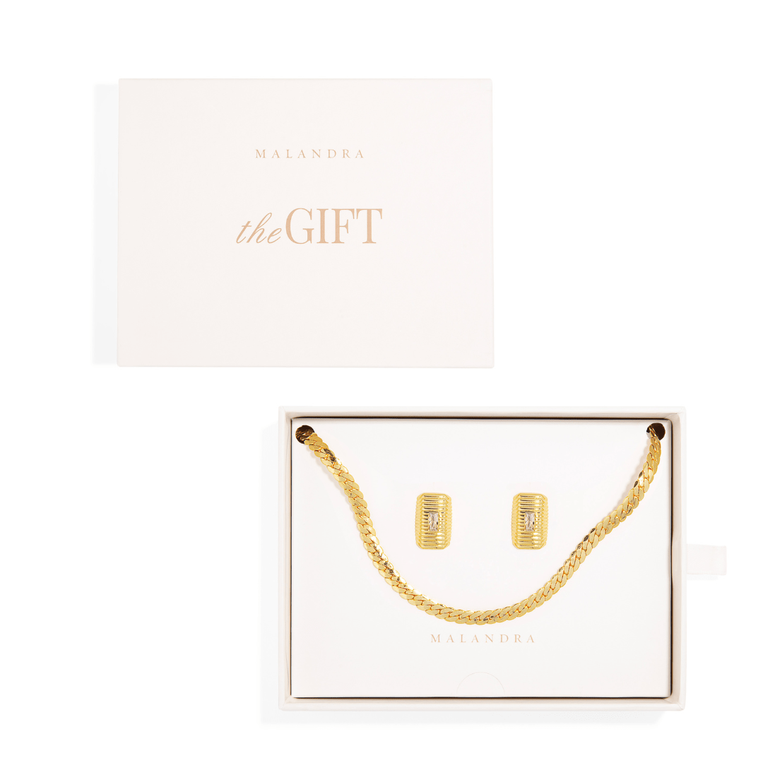 ESSENTIAL ELEGANCE GIFT SET - SETS DE REGALO - Malandra Jewelry - SET97 - ICA516 / ICC510
