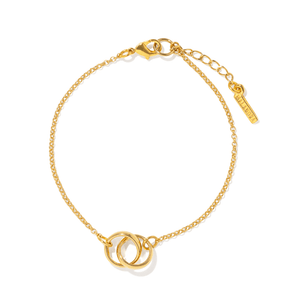 Eternal Interlock Duo Bracelet - PULSERAS - Malandra Jewelry - TP2657