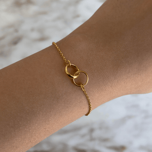 Eternal Interlock Duo Bracelet - PULSERAS - Malandra Jewelry - TP2657