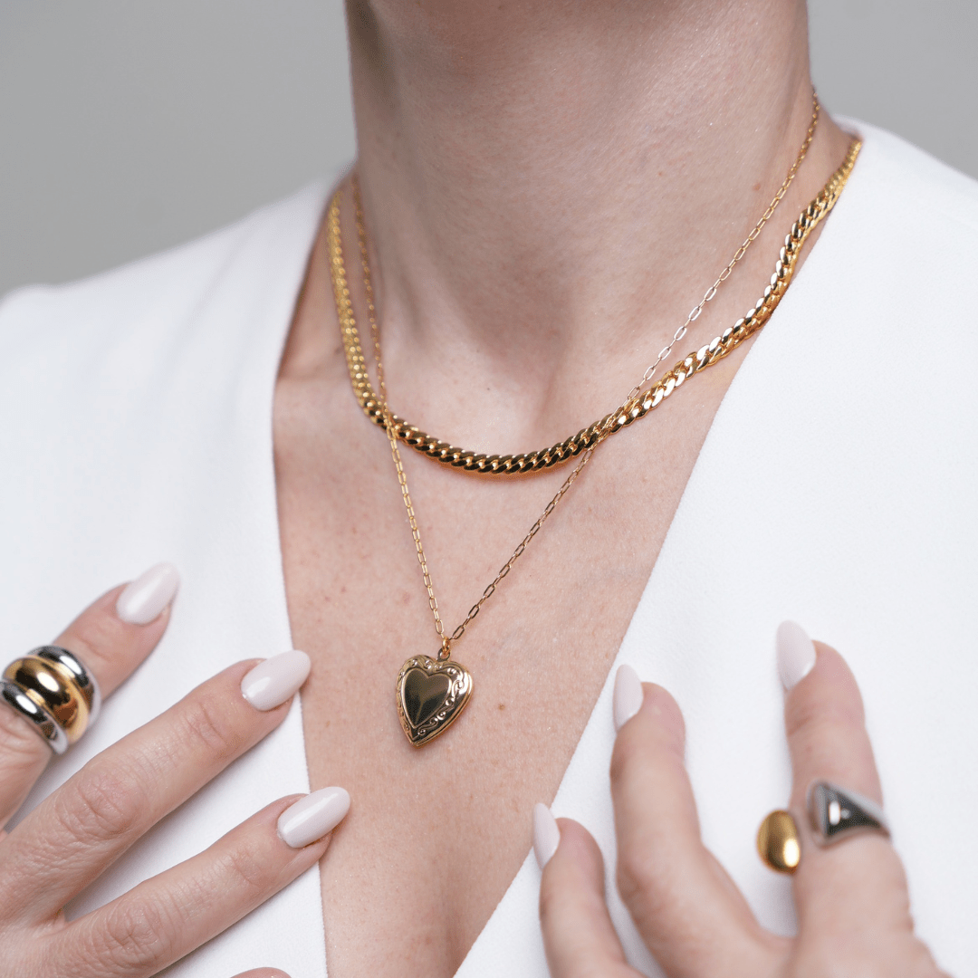 ETERNAL LOVE CUSTOM NECKLACE - COLLARES - Malandra Jewelry - TC1923