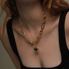 ETERNAL LOVE LOCKET - COLLARES - Malandra Jewelry - TC1719