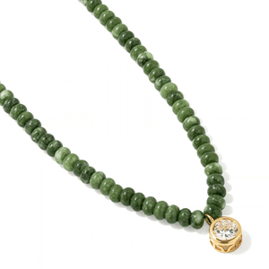 Everglade Jasper Gaia Necklace - COLLARES - Malandra Jewelry - TC2694