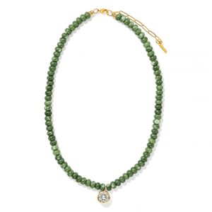 Everglade Jasper Gaia Necklace - COLLARES - Malandra Jewelry - TC2694
