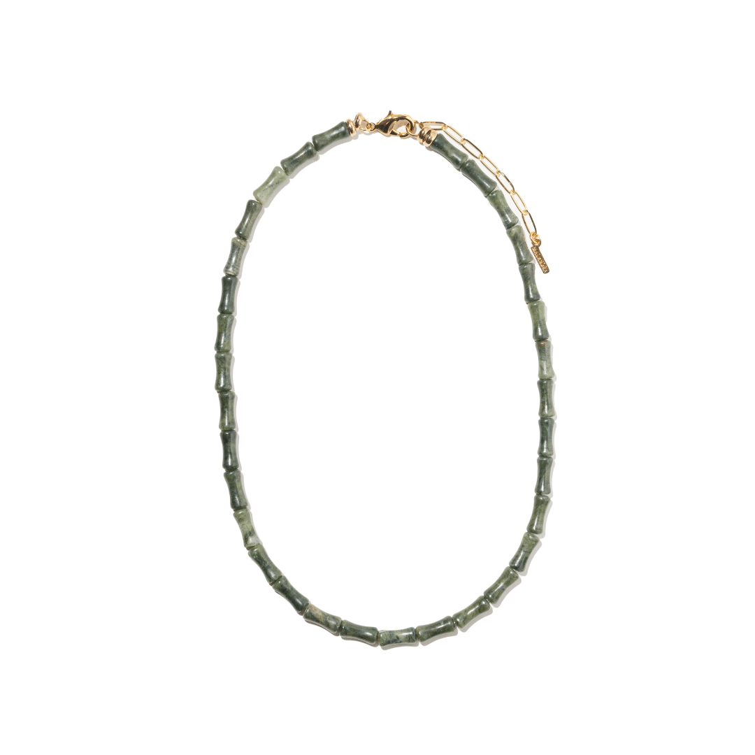FOREST JADE TERRA NECKLACE - COLLARES - Malandra Jewelry - TC2146