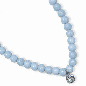 Gaia Ocean Aquamarine Necklace - COLLARES - Malandra Jewelry - TC2654