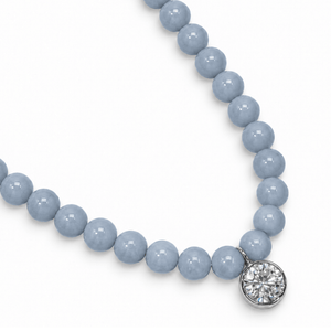Gaia Sky Angelite Necklace - COLLARES - Malandra Jewelry - TC2653