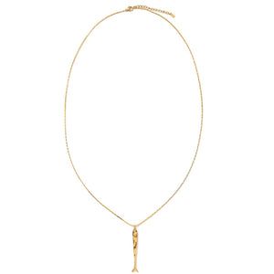 GILDED FISH NECKLACE - COLLARES - Malandra Jewelry - EUWC544-JDN0103316