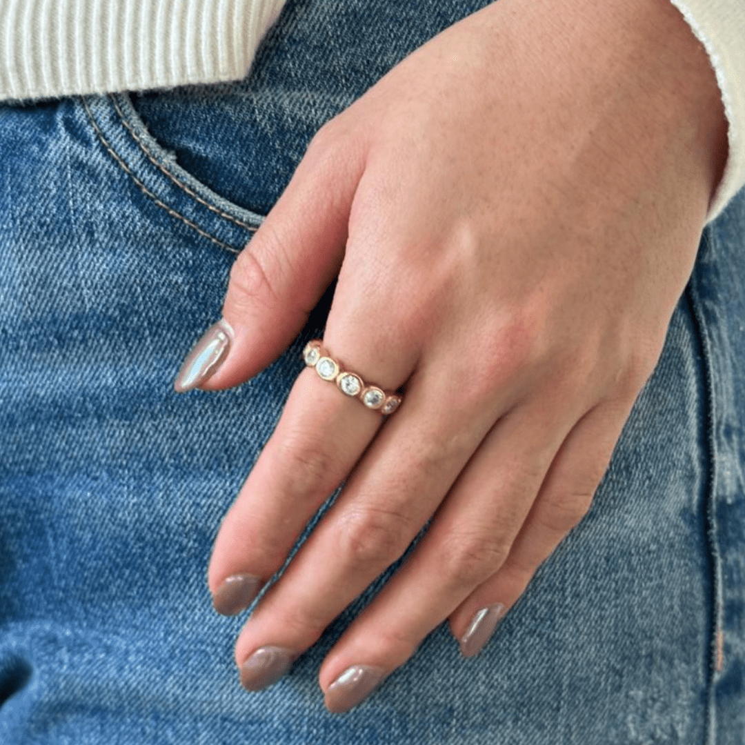 GLEAM ORBIT RING - ANILLOS - Malandra Jewelry - EUWR346.6-JDR0105010-6