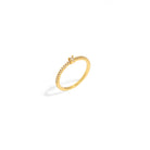 GLEAMING SPARK MILANO GOLDEN RING - ANILLOS - Malandra Jewelry - EAWR75.6 - M230828001553