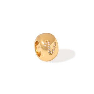 GLOW INITIAL CHARM - DIJES - Malandra Jewelry - EYHD148.V-Model 2