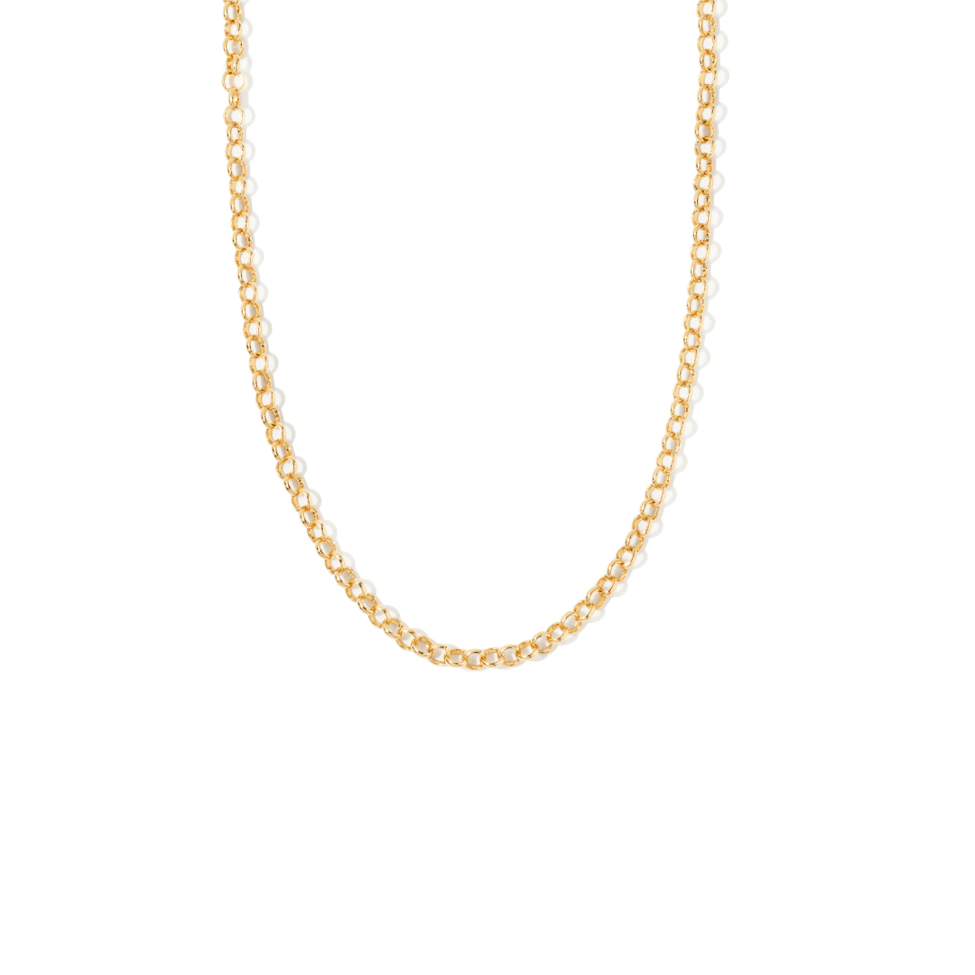 GOLD CLASSIC AURUM CHAIN - COLLARES - Malandra Jewelry - TC2218