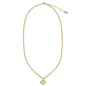 Gold Sway Drop Necklace - COLLARES - Malandra Jewelry - EUWC632-JDN0306120