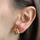 GOLDEN BLOOM GLOW EARRINGS - ARETES - Malandra Jewelry - ZWA11 - QX00925Y