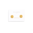 GOLDEN BLOOM GLOW EARRINGS - ARETES - Malandra Jewelry - ZWA11 - QX00925Y