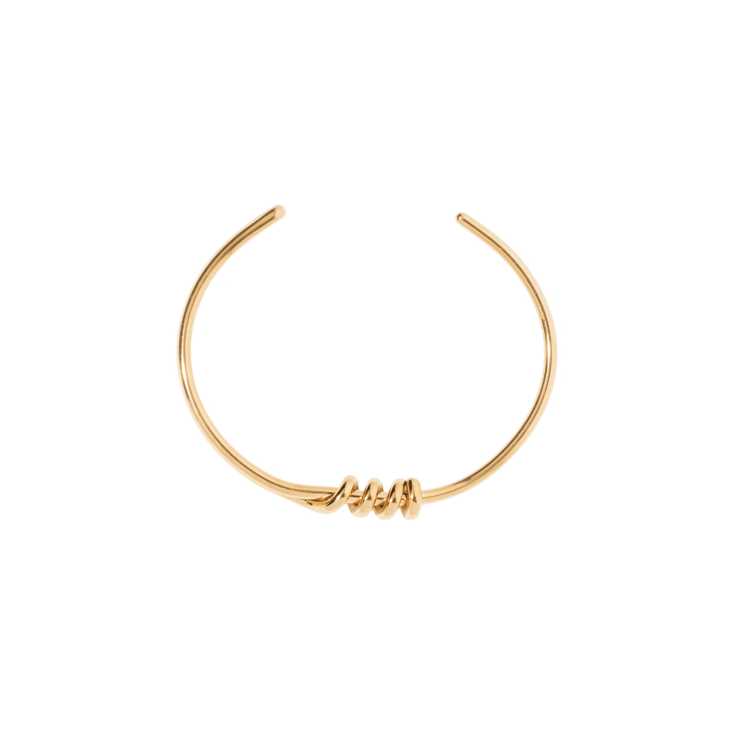 GOLDEN ETERNAL LOOP BRACELET - PULSERAS - Malandra Jewelry - EUWP324-JDB0309010