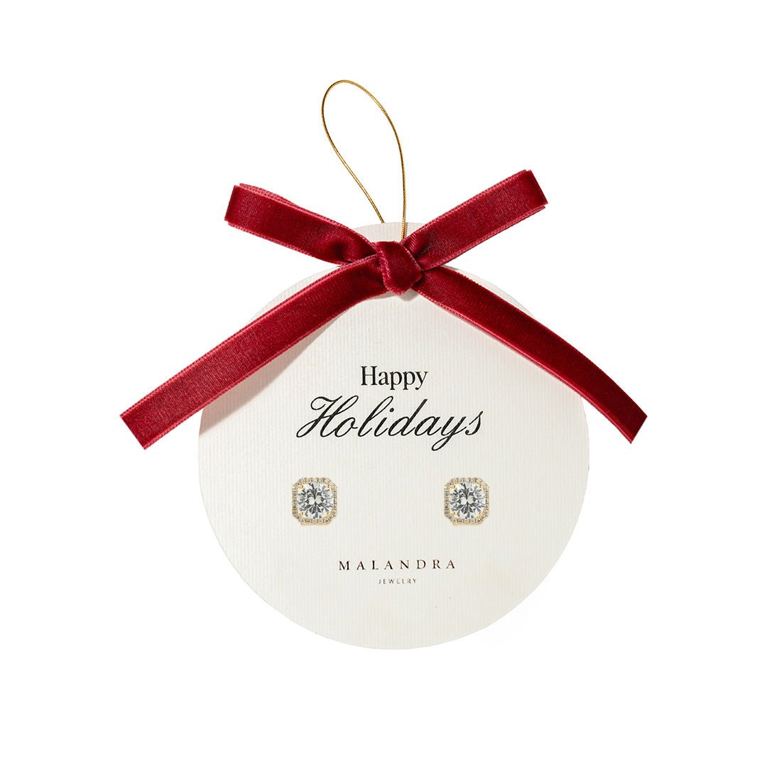 GOLDEN GLIMMER EARRINGS - ARETES - Malandra Jewelry - ZWA72-QX02204