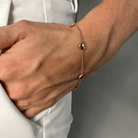 GOLDEN HEARTS BRACELET - PULSERAS - Malandra Jewelry - EUWP182 - JDB201228