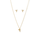 GOLDEN HUMMINGBIRD GIFT SET - SETS DE REGALO - Malandra Jewelry - SET107 - VCC221/VCA192