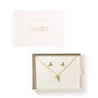 GOLDEN HUMMINGBIRD GIFT SET - SETS DE REGALO - Malandra Jewelry - SET107 - VCC221/VCA192