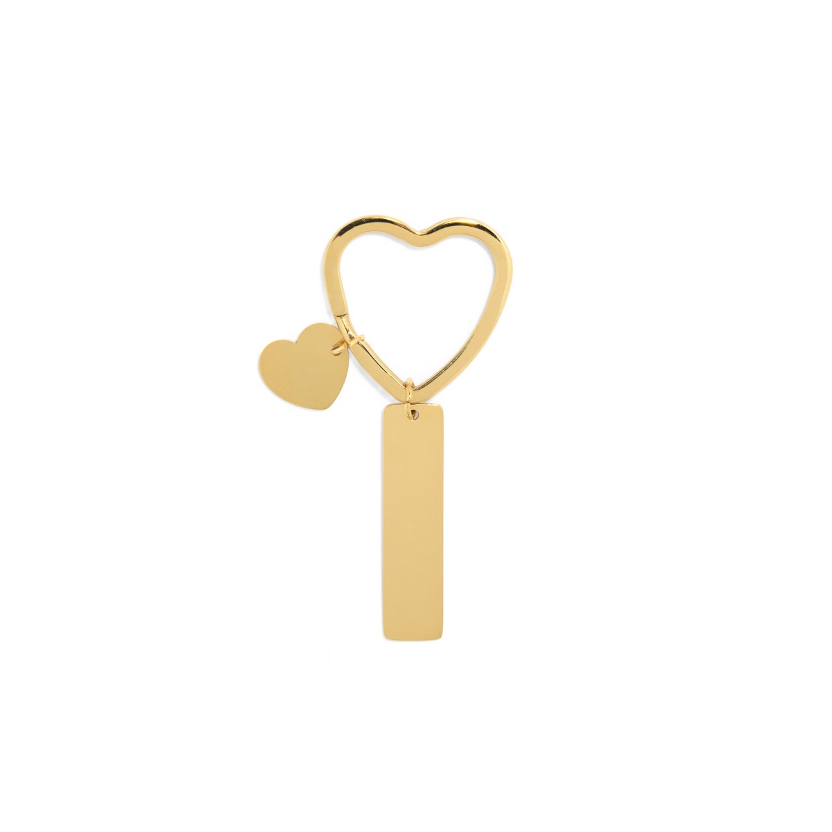 GOLDEN LOVE TAG CUSTOM CHAIN - LLAVEROS - Malandra Jewelry - ESYK19