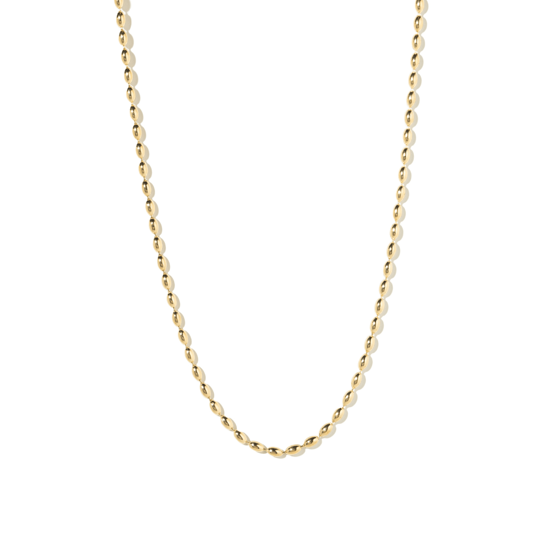 GOLDEN LUX BEADS NECKLACE - COLLARES - Malandra Jewelry - ZXC6 - X001079150