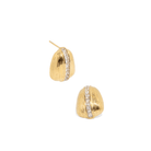 GOLDEN LUXE LINE EARRINGS - ARETES - Malandra Jewelry - EUWA201 - JDE0104009