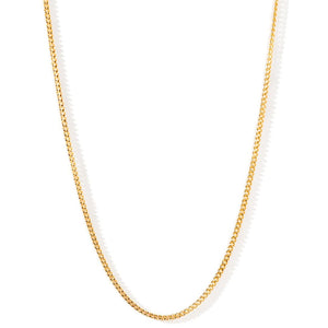 GOLDEN MESH CHAIN 45 CM - COLLARES - Malandra Jewelry - TC1920-712645