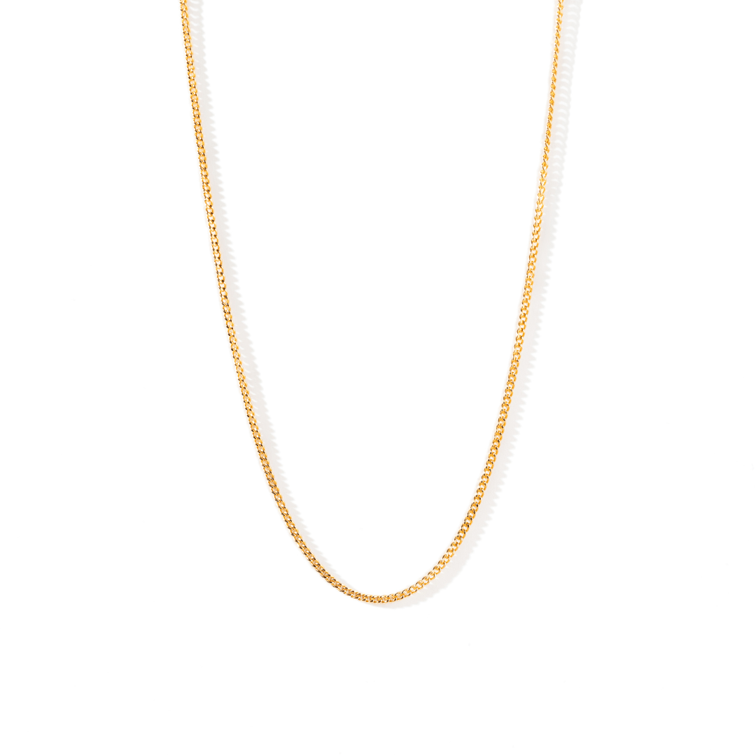 GOLDEN MESH CHAIN 45 CM - COLLARES - Malandra Jewelry - TC1920