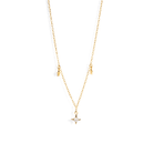 GOLDEN MILANO STARLIGHT NECKLACE - COLLARES - Malandra Jewelry - ERC130 - 60309550019C