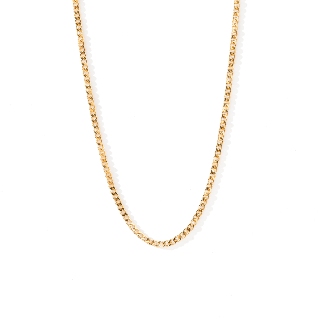 GOLDEN MINI CHAIN 45 CM - COLLARES - Malandra Jewelry - TC1921