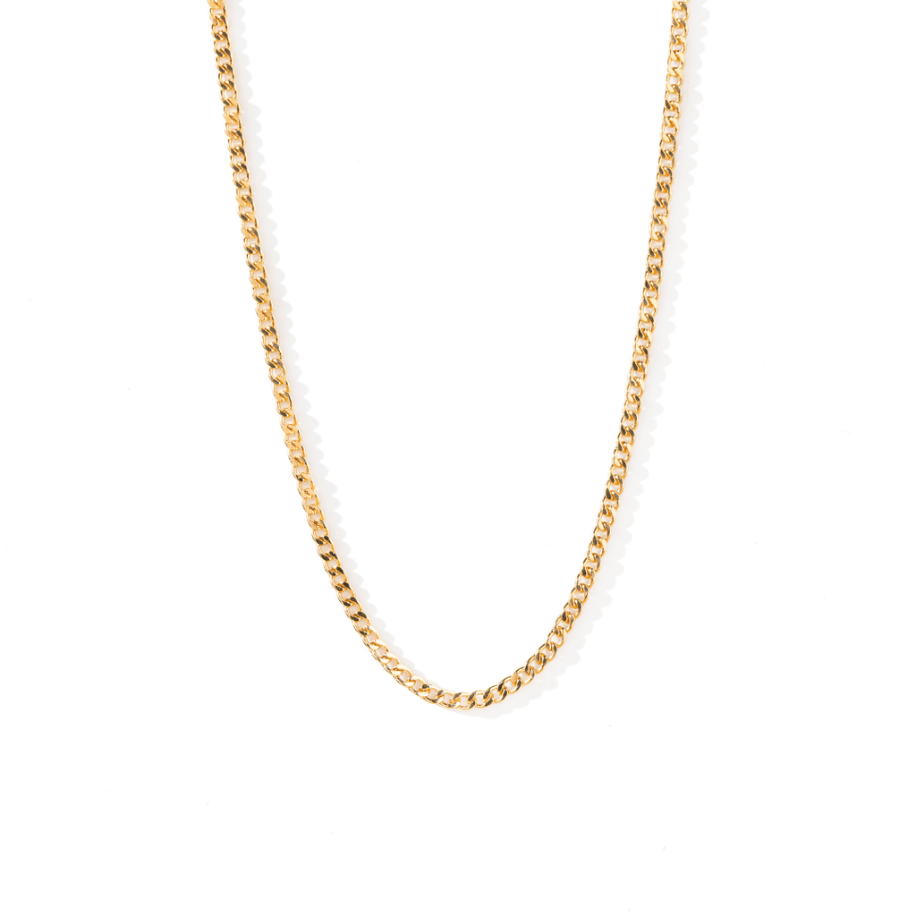 GOLDEN MINI CHAIN 45 CM - COLLARES - Malandra Jewelry - TC1921