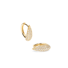 GOLDEN SHIMMER HOOPS - ARETES - Malandra Jewelry - ZOA4 - N15544I8Z