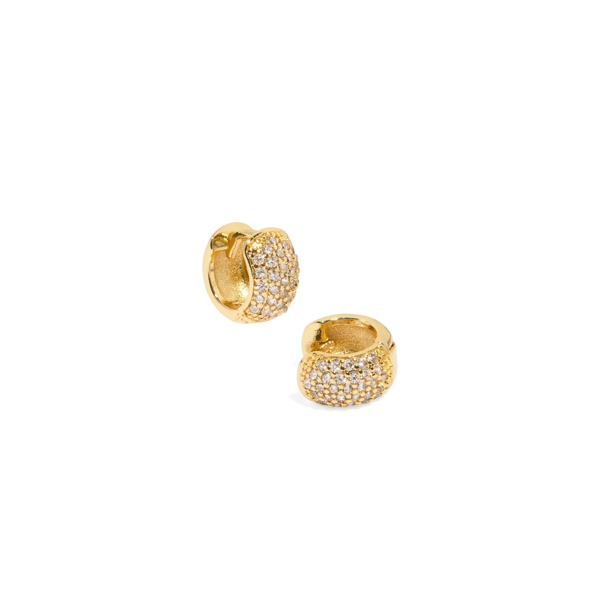 GOLDEN SHINE HOOPS - ARETES - Malandra Jewelry - EZA5 - VE1456 - VE1460